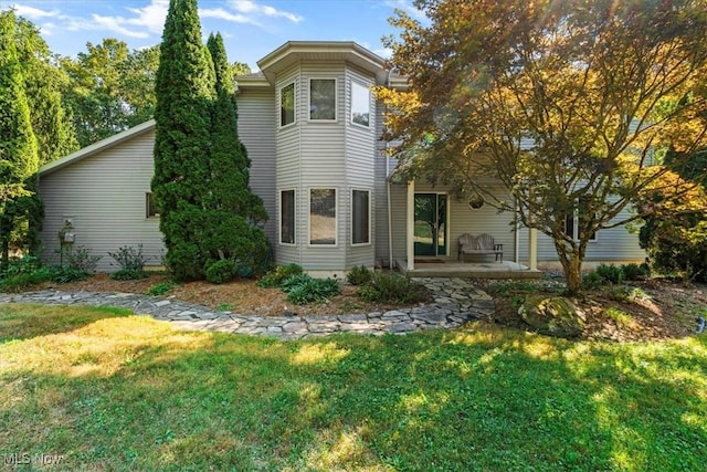 70 Northlake Ct, Vincent, OH 45784 - back of house with a yard and a patio area