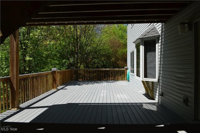 70 Northlake Ct, Vincent, OH 45784 - view of wooden deck