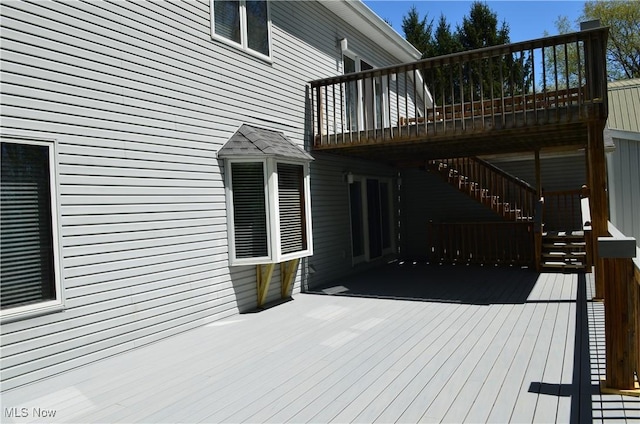70 Northlake Ct, Vincent, OH 45784 - view of wooden deck