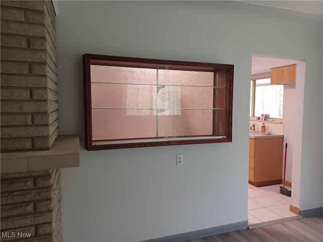 1050 Park Cir, Girard, OH 44420 - spare room with light wood finished floors and baseboards
