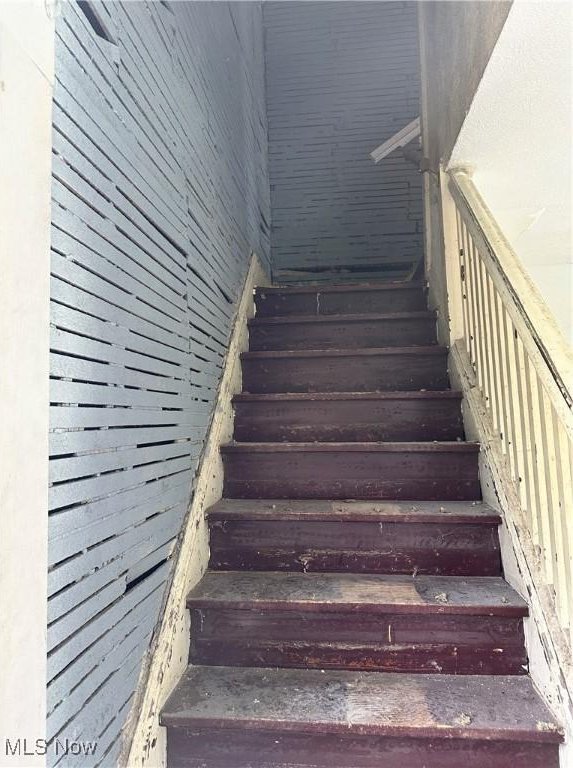 view of stairs