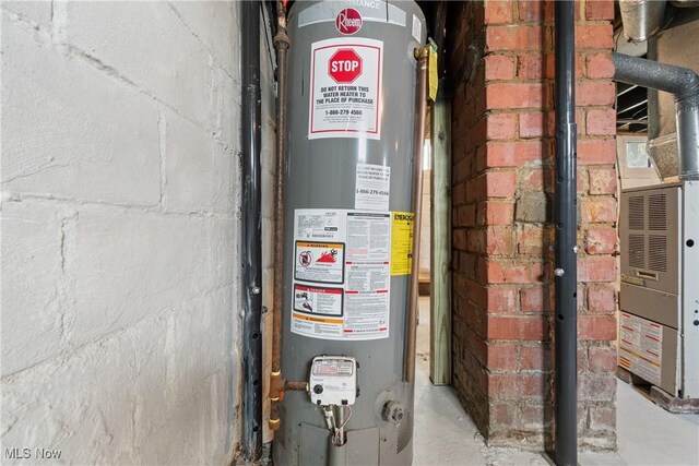 utilities with water heater