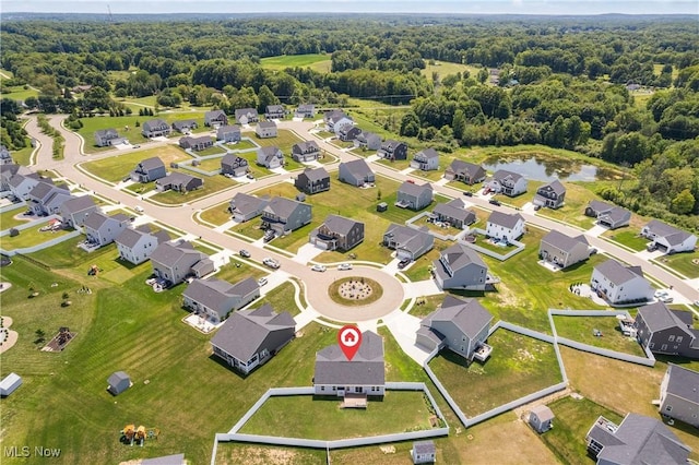 2273 Cranberry Creek Rd, Ravenna, OH 44266 - aerial view of property's location with a heavily wooded area and nearby suburban area