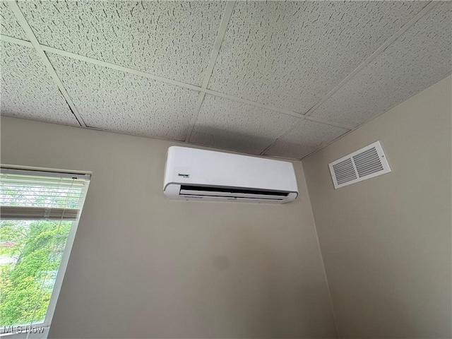 10270 State Route 550, Vincent, OH 45784 - detailed view of an AC wall unit and a drop ceiling