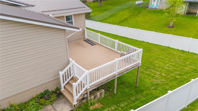 53350 High Ridge Rd, Bridgeport, OH 43912 - view of deck
