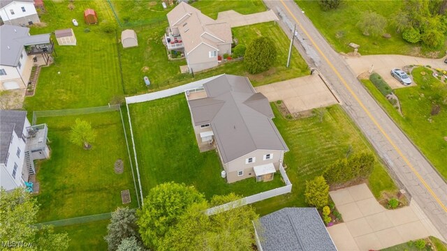 53350 High Ridge Rd, Bridgeport, OH 43912 - aerial perspective of suburban area
