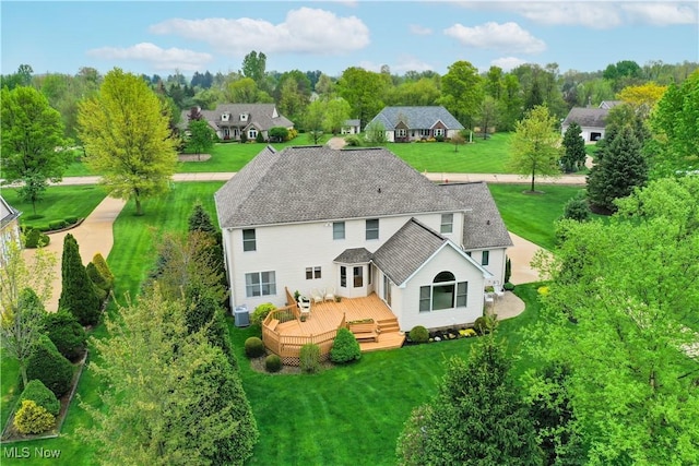 6972 Stagecoach Trl, Valley City, OH 44280 - view of subject property with a tree filled landscape