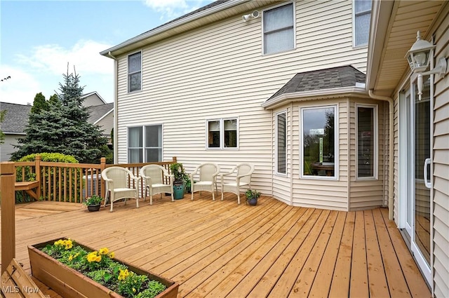 6972 Stagecoach Trl, Valley City, OH 44280 - view of wooden deck