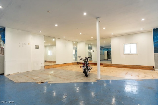 1016 12th St NE, Canton, OH 44704 - exercise room featuring recessed lighting