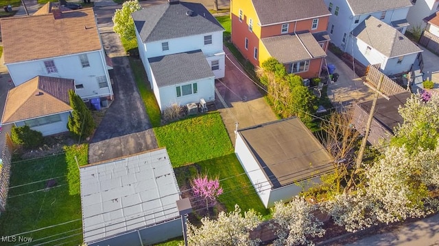 4073 Bushnell Rd, University Heights, OH 44118 - aerial perspective of suburban area