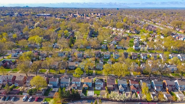 4073 Bushnell Rd, University Heights, OH 44118 - aerial view of property and surrounding area featuring nearby suburban area