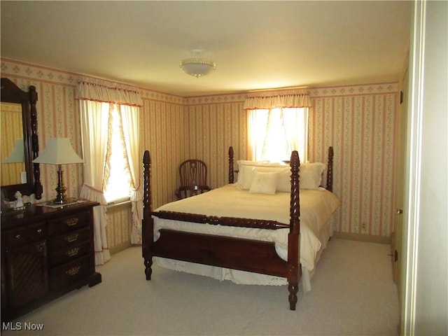 64 S Cadillac Dr, Boardman, OH 44512 - bedroom featuring wallpapered walls and carpet flooring