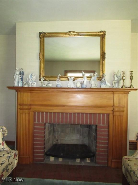 64 S Cadillac Dr, Boardman, OH 44512 - detailed view of a fireplace