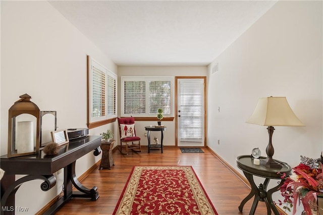 489 Paul Tell Trl, Tallmadge, OH 44278 - entryway with wood finished floors and baseboards