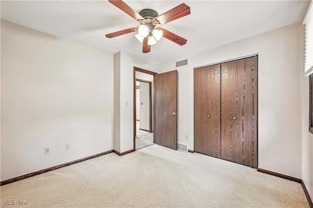 804 Cynthia Ct, Niles, OH 44446 - unfurnished bedroom featuring carpet flooring, baseboards, and ceiling fan
