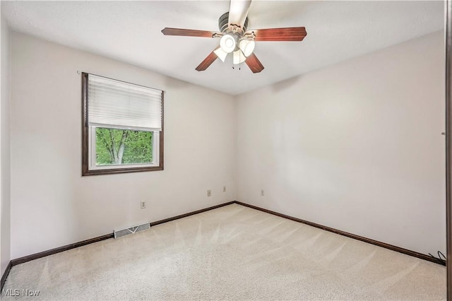 804 Cynthia Ct, Niles, OH 44446 - unfurnished room featuring carpet flooring, baseboards, and ceiling fan