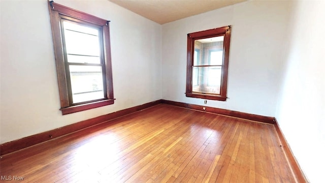 1632 Lawrence St, Parkersburg, WV 26101 - unfurnished room with light wood-type flooring and baseboards