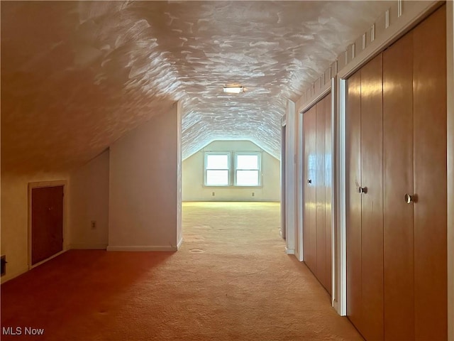 1357 Kearney St, Niles, OH 44446 - additional living space with light colored carpet and vaulted ceiling
