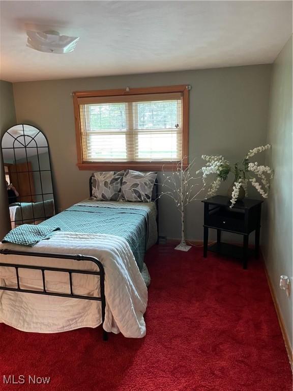 681 Grandview Ave, East Palestine, OH 44413 - bedroom with carpet floors and baseboards