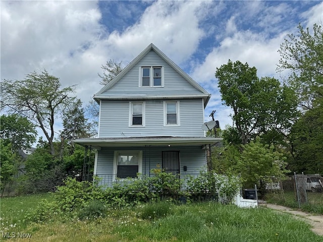 12423 Phillips Ave, Cleveland, OH 44108 - view of front of property featuring a porch