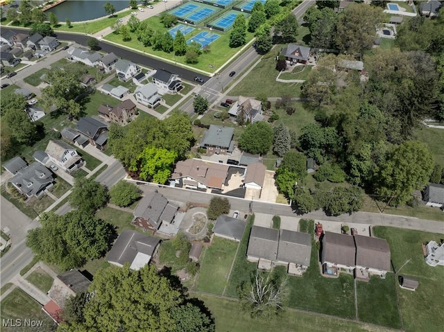 713 N Broadway St, New Philadelphia, OH 44663 - aerial view of property's location featuring nearby suburban area
