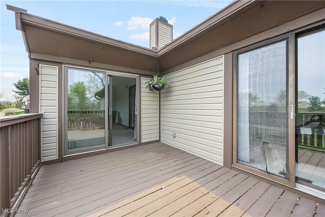 2889 Charing Cross Rd NW, Canton, OH 44708 - view of wooden deck
