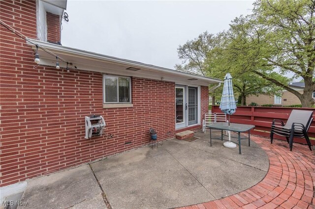 347 Beeler Dr, Berea, OH 44017 - view of patio featuring fence