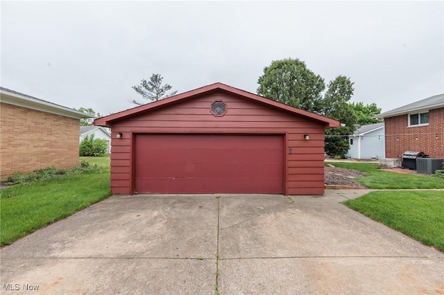 347 Beeler Dr, Berea, OH 44017 - detached garage featuring central AC