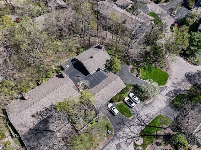613-3 Fairington Oval, Aurora, OH 44202 - drone / aerial view