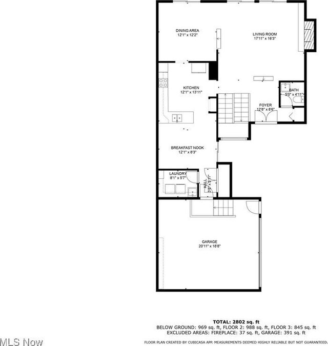 613-3 Fairington Oval, Aurora, OH 44202 - property floor plan