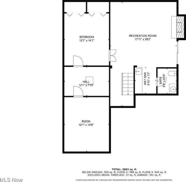 613-3 Fairington Oval, Aurora, OH 44202 - property floor plan
