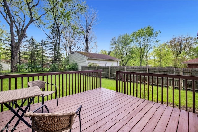 241 W Good Ave, Wadsworth, OH 44281 - view of wooden terrace