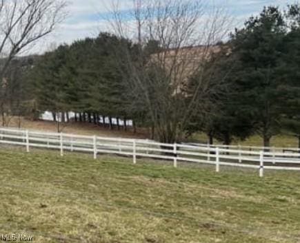 2681 Hooppole Ridge Rd E, Mcconnelsville, OH 43756 - view of yard featuring a view of rural / pastoral area