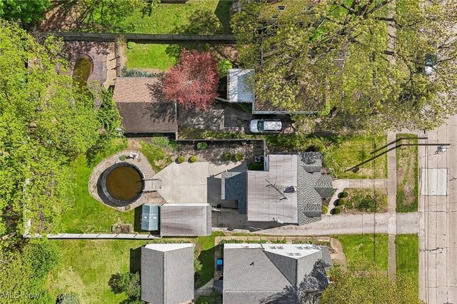 drone / aerial view