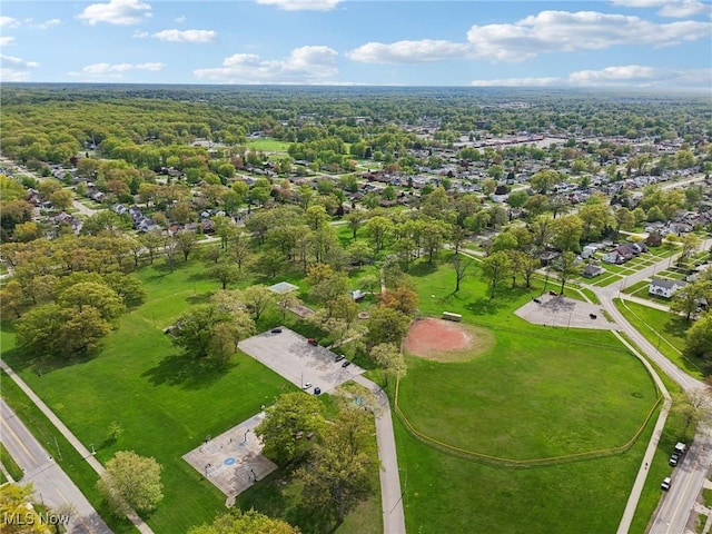 aerial view