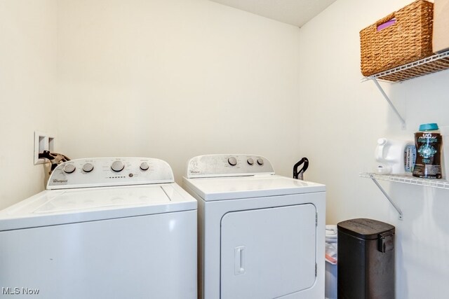 3585 Gerome Ct, Cleveland, OH 44105 - washroom with washing machine and clothes dryer