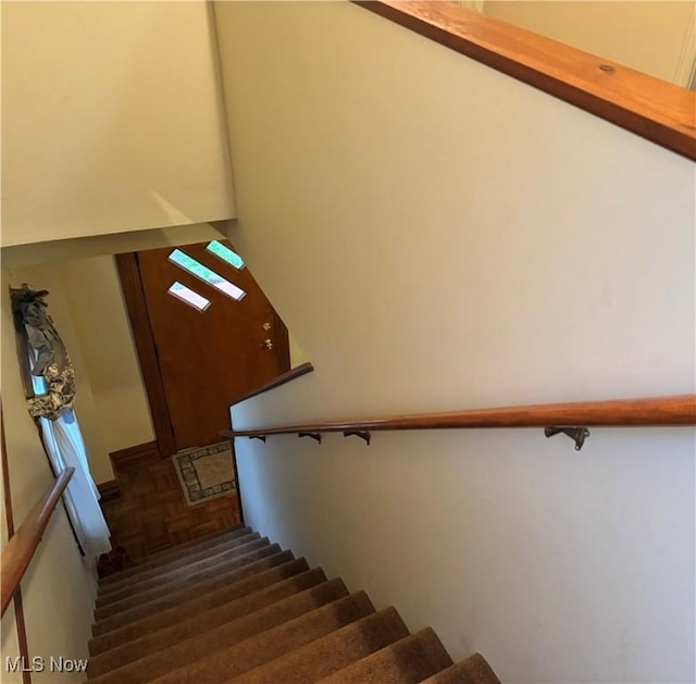 805 4th St, Saint Marys, WV 26170 - view of stairs