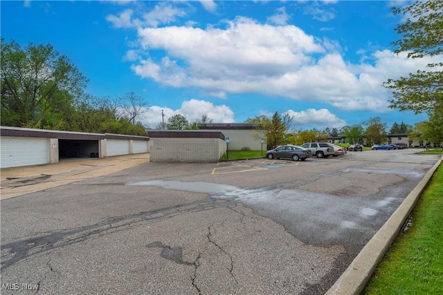 view of asphalt road