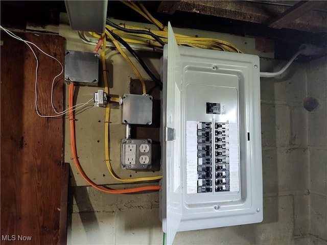 utilities with electric panel