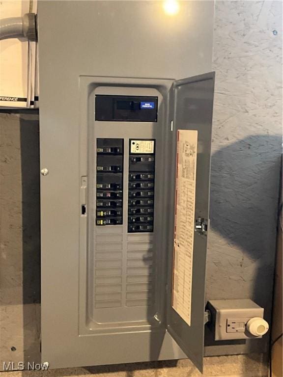 1245 Sageberry Dr, North Lima, OH 44452 - utility room featuring electric panel