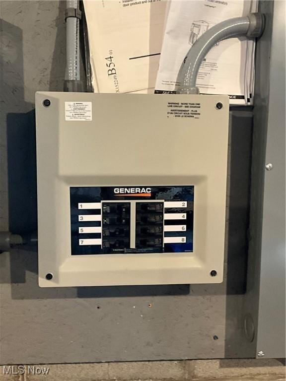 1245 Sageberry Dr, North Lima, OH 44452 - utility room with electric panel