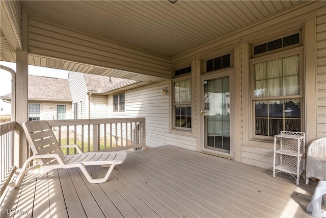 847 Beverly Ave, Canal Fulton, OH 44614 - view of wooden terrace