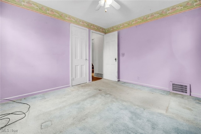 4194 W 140th St, Cleveland, OH 44135 - carpeted spare room featuring ceiling fan and baseboards