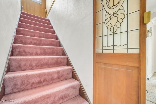 4194 W 140th St, Cleveland, OH 44135 - stairs with carpet and baseboards