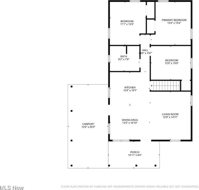 102 Maple, Bethesda, OH 43719 - property floor plan