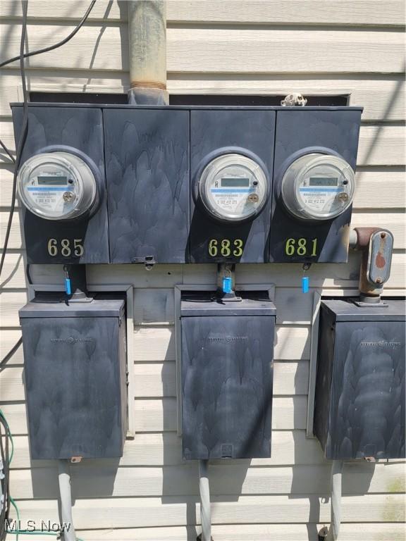 681 Longcoy Ave, Kent, OH 44240 - exterior view of pet washing station and electric meter
