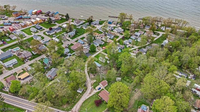 5755 Lake Rd W Unit 6, Ashtabula, OH 44004 - aerial view of property and surrounding area with a nearby body of water and nearby suburban area