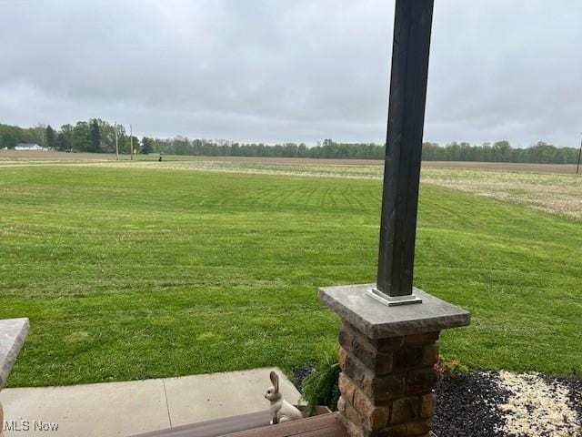 4718 Brushwood Rd, Wakeman, OH 44889 - surrounding community with a lawn and a view of rural / pastoral area