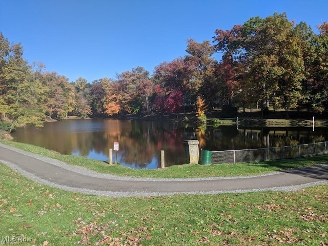 206 Anderson Ave, Bethesda, OH 43719 - water view featuring a heavily wooded area