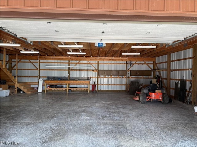 15180 Stoltz Rd, Diamond, OH 44412 - garage with a garage door opener
